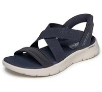 Skechers Damen Sandalen GO WALK Flex Sandal 141489 – Glimmer navy, normal, Gr. 41