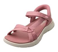 Skechers Damen Sandalen Go Walk Flex Illuminate Rosa Größe 38