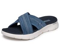 Skechers Sandale GO Walk Flex Impressed Damen Marineblau Textil 38 EU