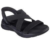 Skechers Damen Sandalen 141489 BBK GO WALK Flex Sandal - Glimmer black normal 42 EU