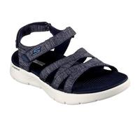 Skechers Damen Go Walk Flex Sandale, Marineblau Textil, 41 EU