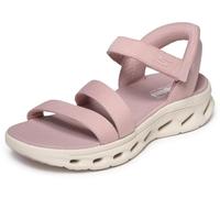 Skechers Damen Go Walk Glide-Step 2.0 Sandal Ella, Purple, 36 EU