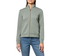 Skechers Damen Go Walk Hoodless Hoodie Jacket Sweatshirt, Agave-Grün, L