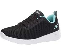 Skechers Damen Go Walk Joy-15641 Sneaker, Schwarz Aqua, 41 EU