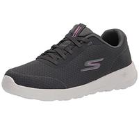 Skechers Damen Go Walk Joy-Ecstatic Sneaker, anthrazit, 38.5 EU Weit