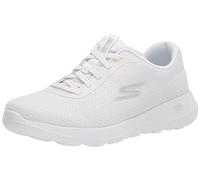 Skechers Damen Go Walk Joy-Ecstatic Sneaker, Weiß/Blau, 36.5 EU