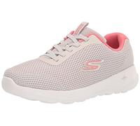 Skechers Damen Go Walk Joy Light Motion Sneaker, Off White Textile Pink Trim, 40 EU