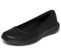 Skechers Damen Go Walk Lite-Gem Geschlossene Ballerinas, Schwarz (Black Textile/Trim Bbk), 38 EU