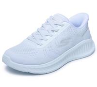 Skechers GO WALK NOW 125643 WHT weiß - sportliche Slipper für Damen - Größe 36