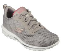Skechers Damen Sneaker Go Walk Travel-Fun Journey Taupe/Koralle Gr. 43 EU