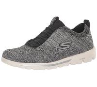 Skechers Damen-Sneaker Go Walk Travel-Radiant Moon Schwarz/Weiß 39 EU