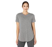 Skechers Damen Godri Swift Tunic T-Shirt, Heather Charcoal, M