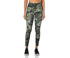 Skechers Damen Goflex Rib Inbloom FL Hw Leggings, grün, L