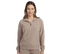 Skechers Damen Goluxe Rib 1/4 Zip, Desert, XXL