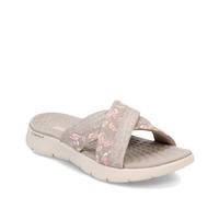 Skechers Damen Gowalk Flex Sandal - Butterfly Bliss, Taupe, 37 EU