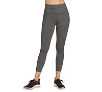Skechers Leggings GO WALK High Waisted 7/8 Damen Grau Größe 17 EU