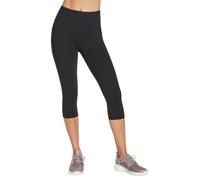 Skechers Damen Gowalk HIGH Waisted Capri Jogginghose Damen, Black, 3X Large