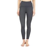Skechers Damen Gowalk Hoch Taille Leggings, 2X-Groß, Heathered Charcoal