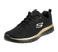 Skechers Damen Graceful Get Connected Sneaker,black, 39.5 EU