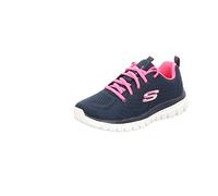 Skechers GRACEFUL-GET CONNECTED schwarz Damen 38 Damen SchnÃ¼rschuhe Skechers GRACEFUL-GET CONNECTED Material: tex.