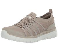 Skechers Damen Graceful-Soft Soul Sneaker, Taupe Mesh/Duraleather, 36 EU