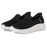 Skechers Damen Handfrei Slip-ins Go Walk Flex-Relish Sneaker, schwarz/weiß, 36 EU Weit