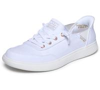 Skechers Damen Hands Free Slip Bobs Skip B Cute Sweet Sneaker, Weiss/opulenter Garten, 38.5 EU Weit