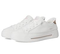 Skechers Damen Hands Free Slip-Ins Bobs-Social Sneaker, Weiss/opulenter Garten, 41 EU