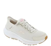 Skechers Damen Women's Hands Free Slip-ins Go Run Consistent 2.0 Endure Sneaker, Natur/Rosa, 40 EU