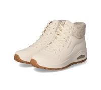 Skechers Damen High-Top Sneaker UNO Rugged Darling Daze, Frauen Sneakers,Freizeitschuhe,Turnschuhe,Laufschuhe,high,top,mid,Beige NAT,38.5 EU