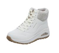 Skechers Damen-High-Top-Sneaker UNO RUGGED - DARLING DAZE Natural Beige-Weiß 40