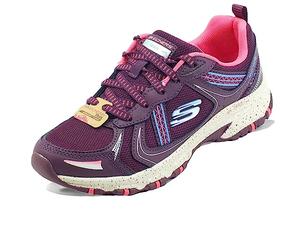 Skechers Damen Hillcrest Sneaker, violett, 35.5 EU