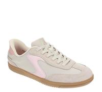 Skechers Damen Hotshot Everyday Ease Sneaker, Natural Nylon/Leather/Pink Trim, 36 EU