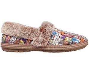 SKECHERS Damen Hüttenschuhe TOO COZY - CHIC CAT Mehrfarbig - Gr. - 36