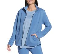 Skechers Damen Jacke - THE GOWALK SHINE JACKET - Blau, 3XL, blau, 3XL