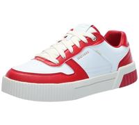 Skechers Damen Jade-Best in Class Sneaker, Weiß/Rot, 39 EU