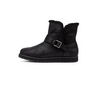 Skechers Damen Keepsakes 2.0 Cabin Feels winter boots, Black Microleather, 37 EU