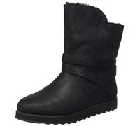 Skechers Damen Keepsakes 2.0 Halblange Stiefel, Black Microleather, 38 EU