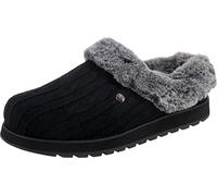 Skechers Damen Keepsakes - Ice Angel Low-Top Slipper, Black Grey, 39.5 EU