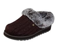 Skechers Damen Keepsakes - Ice Angel Low-Top Slipper, Chocolate, 38.5 EU