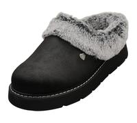 Skechers Damen Keepsakes Lite Cozy Blend Hausschuh, Schwarz, 39 EU