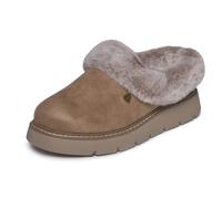 Skechers BOBS Keepsakes Lite - Cozy Blend Shoes in Nature Brown/Gray, Größe 40