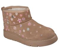 Skechers Damen Keepsakes Lite, Kastanie, 5 | Lässige Schlupfstiefel, Memory-Schaum-Fußbett, Kunstfellfutter, recyceltes Wildleder, entspannte Passform