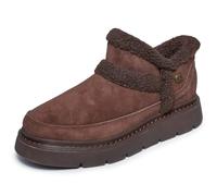 Skechers Damen Keepsakes Lite Winter Snug Turnschuhe, Chocolate Suede/Textile, 37.5 EU