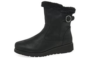 Skechers Damen Keepsakes Wedge Mode Stiefel, Schwarz, 39 EU