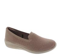 Skechers Damen-Loafer Arya-Clear Skies, Dark Taupe, 39 EU