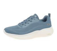 Skechers Damen Low Sneaker/Schnürschuhe BOBS Infinity Blau Textil, Größe:38½, Farbauswahl:blau
