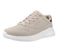 Skechers Damen Low-Top Sneaker Uno Lite Shimmer Along Beige Größe 41