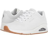 Skechers Damen Sneaker UNO X Jmes Goldcrown Spread THE Love Weiß/Hot Coral Größe 39