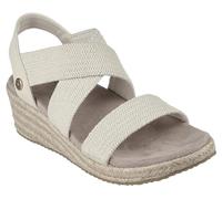 Skechers Damen Martha Stewart Arch Fit Beverlee-Brentwood Keilsandale, Cremeweiß, 38 EU